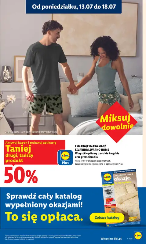 Lidl - gazetka promocyjna Oferta od poniedziałku od poniedziałku 13.07 do środy 15.07 - strona 39