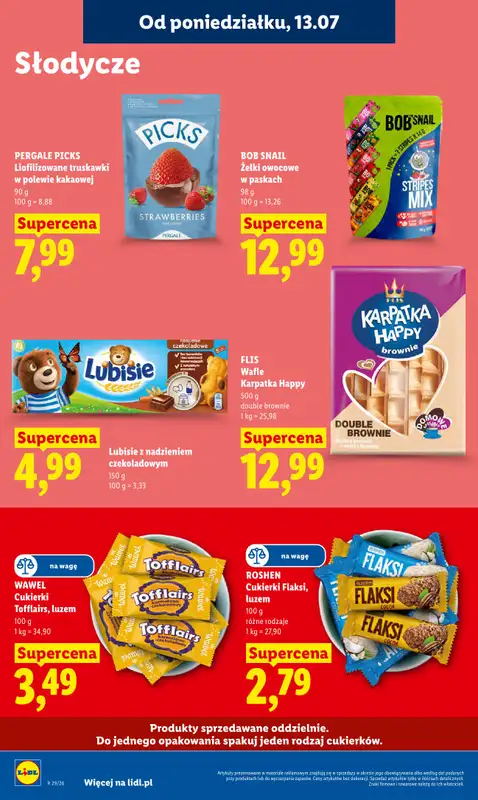 Lidl - gazetka promocyjna Oferta od poniedziałku od poniedziałku 13.07 do środy 15.07 - strona 84