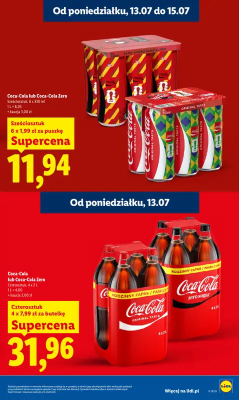 Lidl - gazetka promocyjna Oferta od poniedziałku od poniedziałku 13.07 do środy 15.07 - strona 17