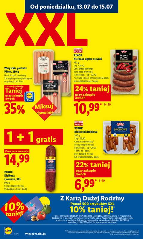 Lidl - gazetka promocyjna Oferta od poniedziałku od poniedziałku 13.07 do środy 15.07 - strona 48