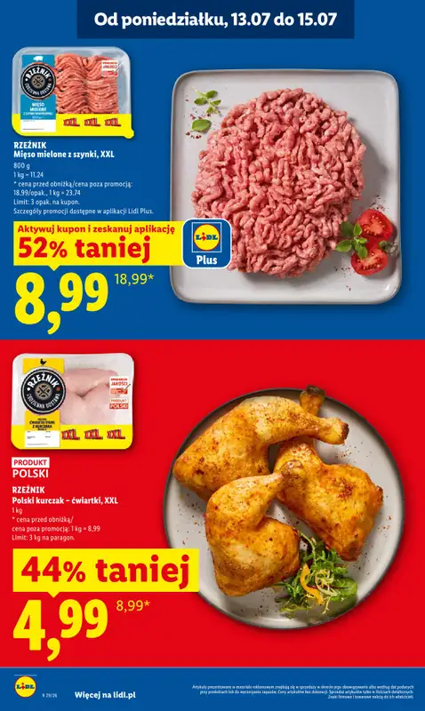 Lidl - gazetka promocyjna Oferta od poniedziałku od poniedziałku 13.07 do środy 15.07 - strona 2