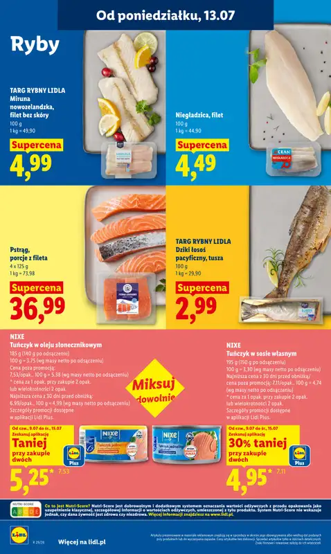 Lidl - gazetka promocyjna Oferta od poniedziałku od poniedziałku 13.07 do środy 15.07 - strona 74