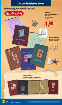 Lidl - gazetka promocyjna Katalog od poniedziałku 20.07 do soboty 25.07 - strona 14