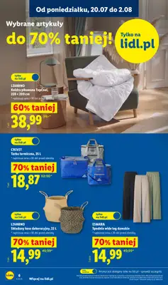 Lidl - gazetka promocyjna Katalog od poniedziałku 20.07 do soboty 25.07 - strona 6