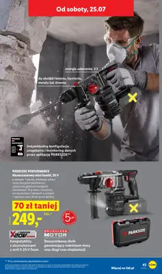 Lidl - gazetka promocyjna Katalog od poniedziałku 20.07 do soboty 25.07 - strona 51
