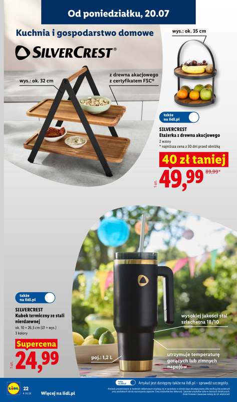 Lidl - gazetka promocyjna Katalog od poniedziałku 20.07 do soboty 25.07 - strona 24