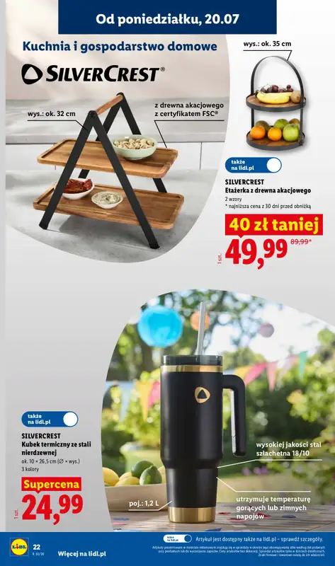 Lidl - gazetka promocyjna Katalog od poniedziałku 20.07 do soboty 25.07 - strona 24