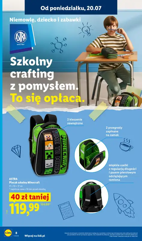 Lidl - gazetka promocyjna Katalog od poniedziałku 20.07 do soboty 25.07 - strona 8