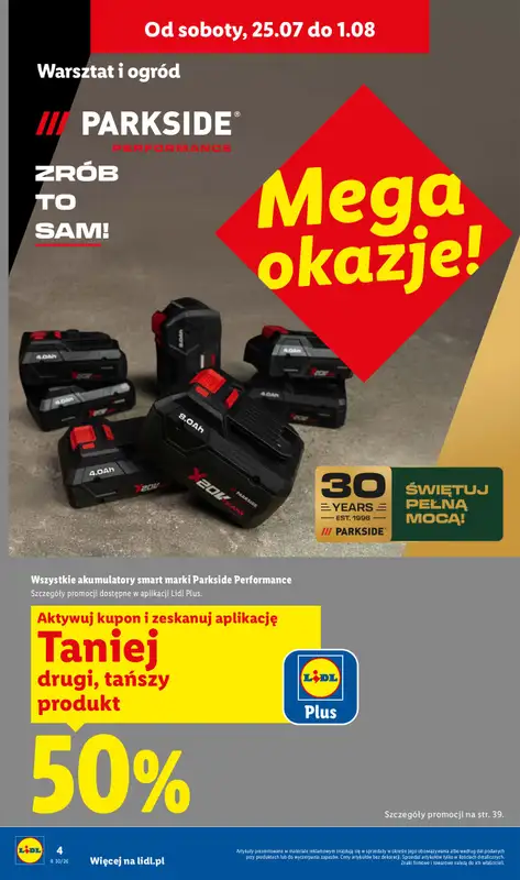 Lidl - gazetka promocyjna Katalog od poniedziałku 20.07 do soboty 25.07 - strona 4