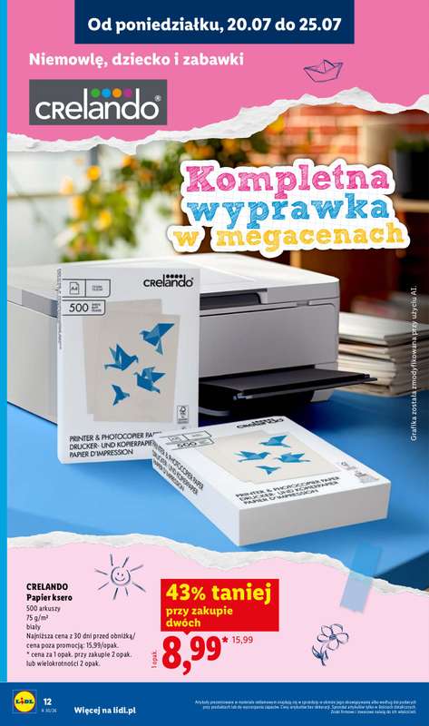 Lidl - gazetka promocyjna Katalog od poniedziałku 20.07 do soboty 25.07 - strona 12