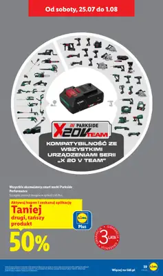 Lidl - gazetka promocyjna Katalog od poniedziałku 20.07 do soboty 25.07 - strona 47