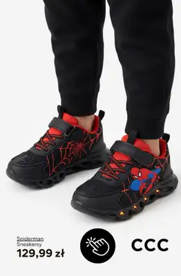 CCC - gazetka promocyjna Dziecięce sneakersy i buty sportowe na wakacyjne podróże od poniedziałku 13.07  - strona 7