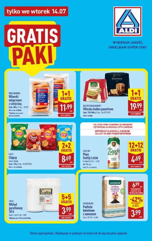 Aldi - gazetka promocyjna Extra oferty na wtorek w Aldi! od wtorku 14.07 do wtorku 14.07 - strona 2