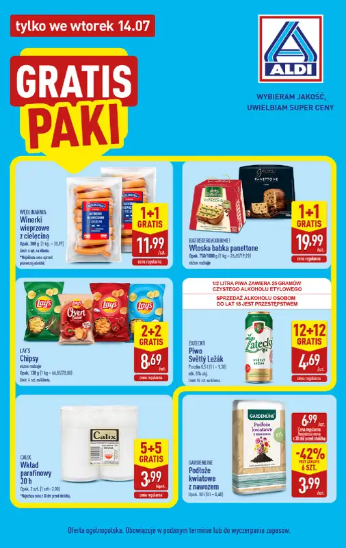 Aldi - gazetka promocyjna Extra oferty na wtorek w Aldi!   - strona 2