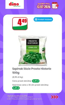 Dino - gazetka promocyjna Specjalna oferta na 13.07.2026 - promocje spoza gazetki od poniedziałku 13.07 do poniedziałku 13.07 - strona 4