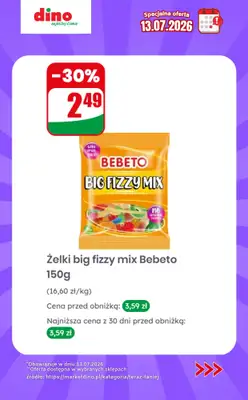 Dino - gazetka promocyjna Specjalna oferta na 13.07.2026 - promocje spoza gazetki od poniedziałku 13.07 do poniedziałku 13.07 - strona 9