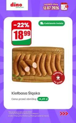 Dino - gazetka promocyjna Specjalna oferta na 13.07.2026 - promocje spoza gazetki od poniedziałku 13.07 do poniedziałku 13.07 - strona 3