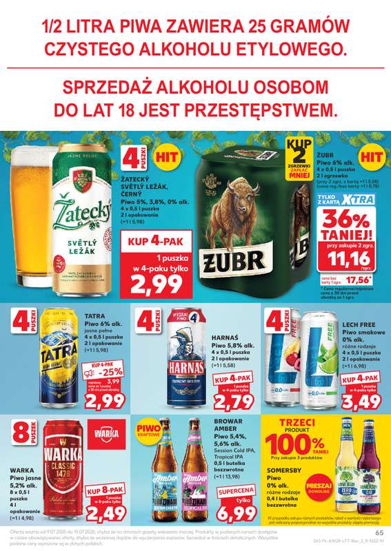 Kaufland - gazetka promocyjna Gazetka Tygodnia od czwartku 09.07 do środy 15.07 - strona 65
