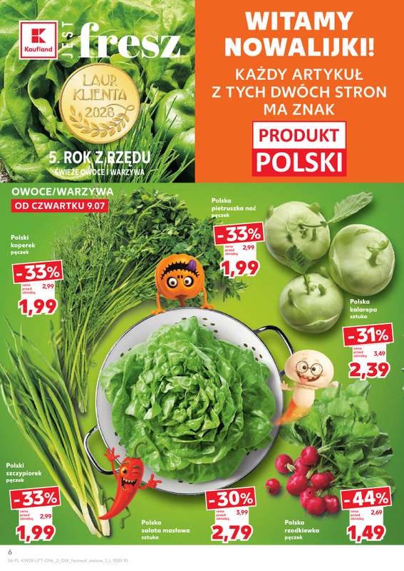 Kaufland - gazetka promocyjna Gazetka Tygodnia od czwartku 09.07 do środy 15.07 - strona 6