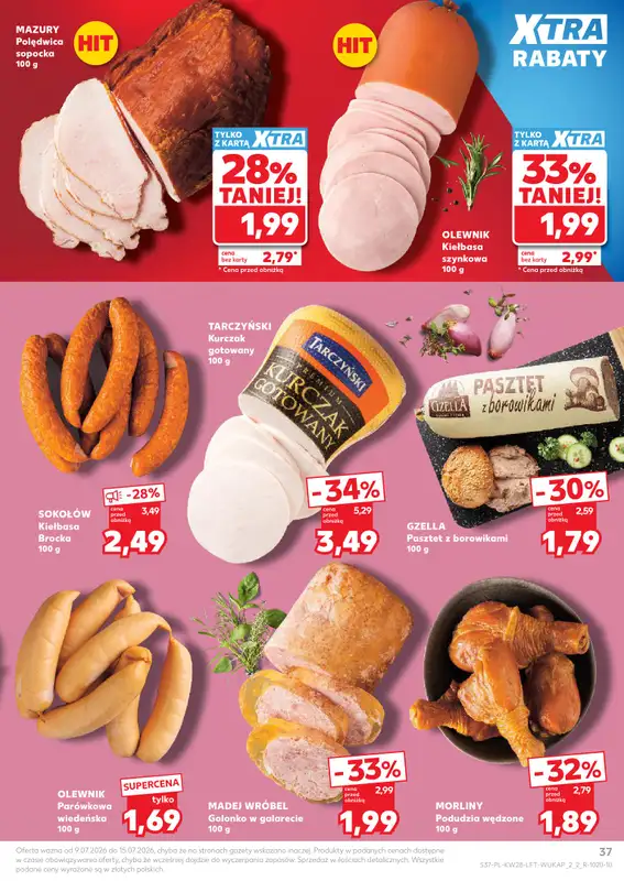 Kaufland - gazetka promocyjna Gazetka Tygodnia od czwartku 09.07 do środy 15.07 - strona 37