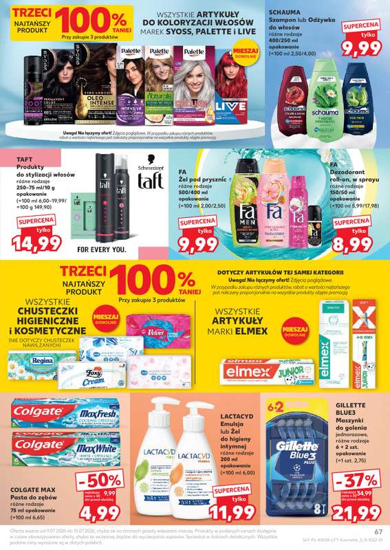 Kaufland - gazetka promocyjna Gazetka Tygodnia od czwartku 09.07 do środy 15.07 - strona 67