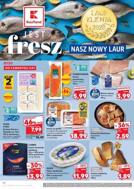 Kaufland - gazetka promocyjna Gazetka Tygodnia od czwartku 09.07 do środy 15.07 - strona 46