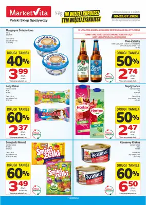 Marketvita - gazetka promocyjna Wielosztuki  do środy 22.07