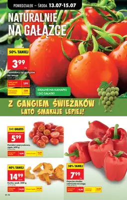 Biedronka - gazetka promocyjna Od poniedziałku od poniedziałku 13.07 do soboty 18.07 - strona 36