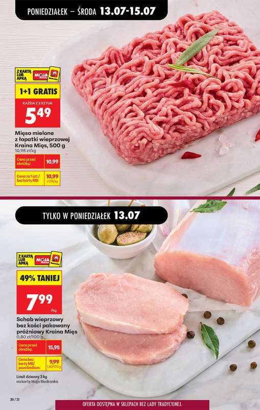 Biedronka - gazetka promocyjna Od poniedziałku od poniedziałku 13.07 do soboty 18.07 - strona 48