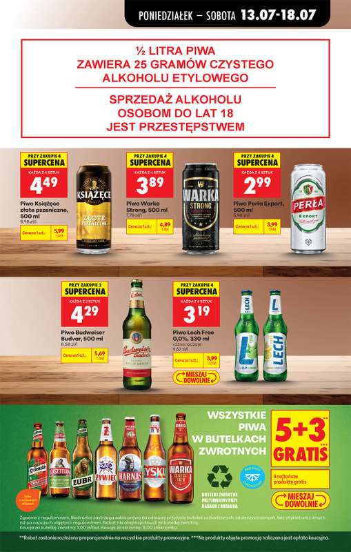Biedronka - gazetka promocyjna Od poniedziałku od poniedziałku 13.07 do soboty 18.07 - strona 83