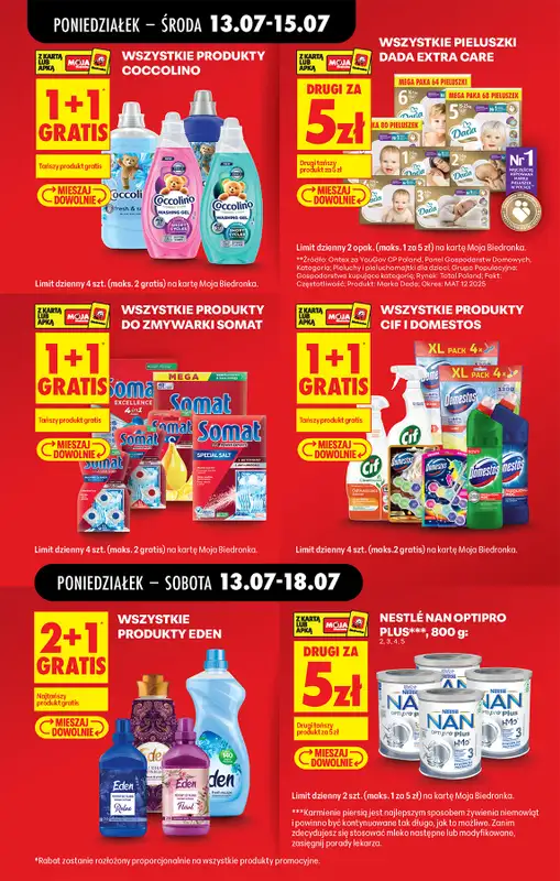 Biedronka - gazetka promocyjna Od poniedziałku od poniedziałku 13.07 do soboty 18.07 - strona 19