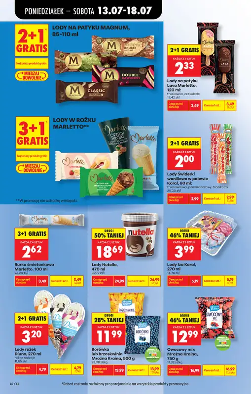 Biedronka - gazetka promocyjna Od poniedziałku, Z ladą tradycyjną od poniedziałku 13.07 do soboty 18.07 - strona 64