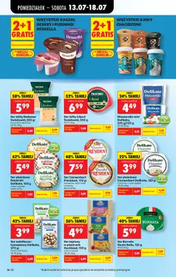 Biedronka - gazetka promocyjna Od poniedziałku, Z ladą tradycyjną od poniedziałku 13.07 do soboty 18.07 - strona 56