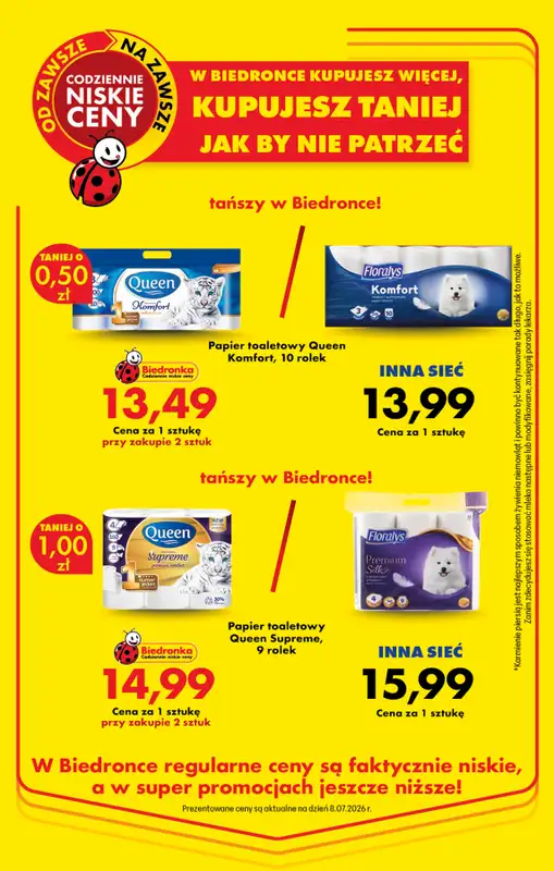 Biedronka - gazetka promocyjna Od poniedziałku, Z ladą tradycyjną od poniedziałku 13.07 do soboty 18.07 - strona 32