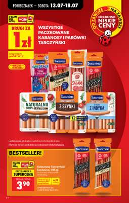Biedronka - gazetka promocyjna Od poniedziałku, Z ladą tradycyjną od poniedziałku 13.07 do soboty 18.07 - strona 6