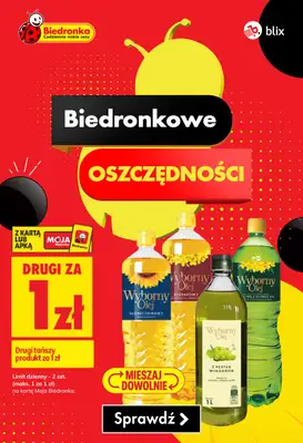 Biedronka - gazetka promocyjna Biedronkowe oszczędności od poniedziałku od poniedziałku 13.07 do środy 15.07