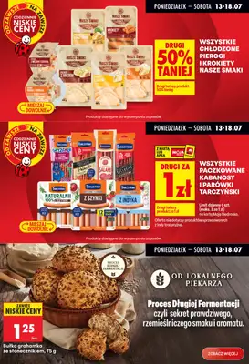 Biedronka - gazetka promocyjna Biedronkowe oszczędności od poniedziałku od poniedziałku 13.07 do środy 15.07 - strona 7