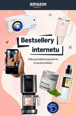 Amazon - gazetka promocyjna Bestsellery Internetu! od poniedziałku 13.07 