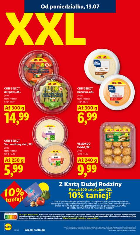 Lidl - gazetka promocyjna Oferta od poniedziałku od poniedziałku 13.07 do środy 15.07 - strona 52