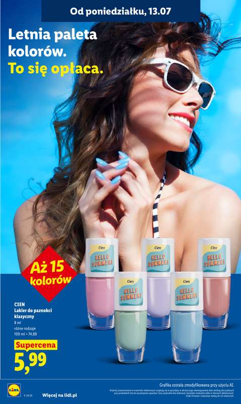Lidl - gazetka promocyjna Oferta od poniedziałku od poniedziałku 13.07 do środy 15.07 - strona 92