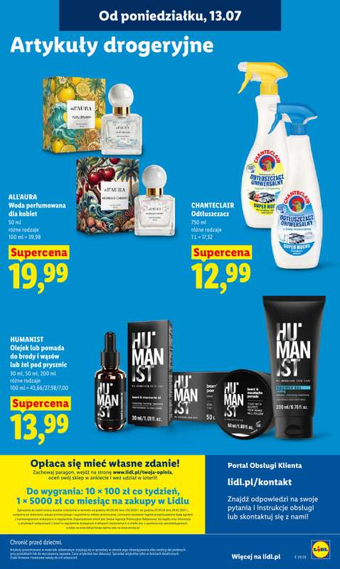 Lidl - gazetka promocyjna Oferta od poniedziałku od poniedziałku 13.07 do środy 15.07 - strona 91