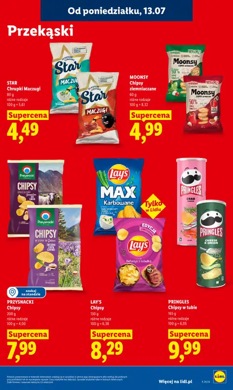 Lidl - gazetka promocyjna Oferta od poniedziałku od poniedziałku 13.07 do środy 15.07 - strona 83