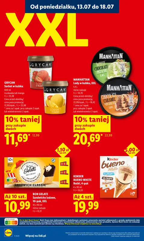 Lidl - gazetka promocyjna Oferta od poniedziałku od poniedziałku 13.07 do środy 15.07 - strona 54