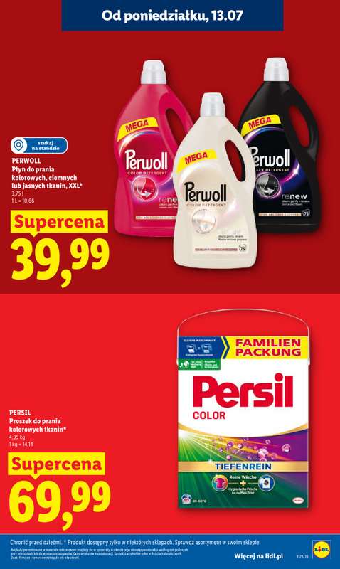 Lidl - gazetka promocyjna Oferta od poniedziałku od poniedziałku 13.07 do środy 15.07 - strona 21