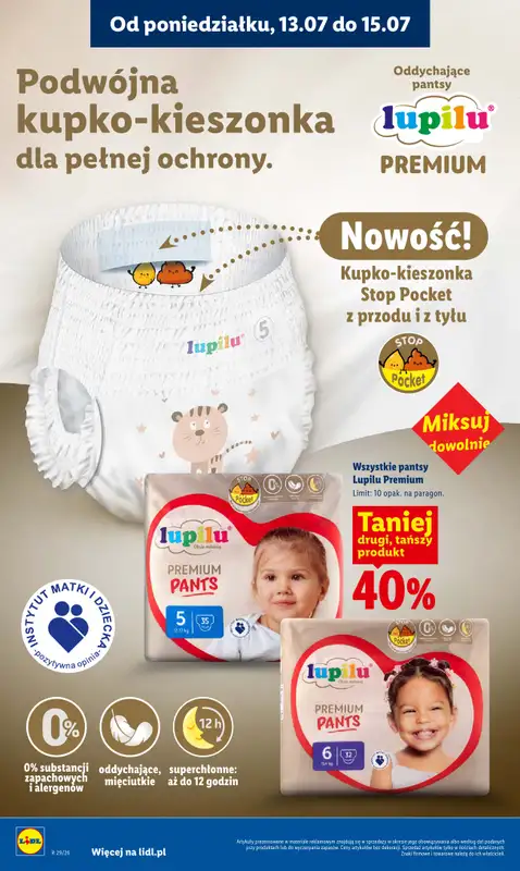 Lidl - gazetka promocyjna Oferta od poniedziałku od poniedziałku 13.07 do środy 15.07 - strona 90