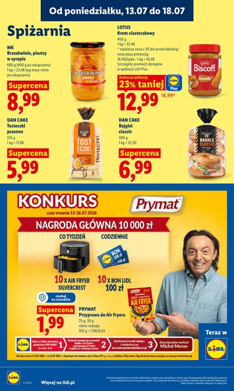 Lidl - gazetka promocyjna Oferta od poniedziałku od poniedziałku 13.07 do środy 15.07 - strona 88