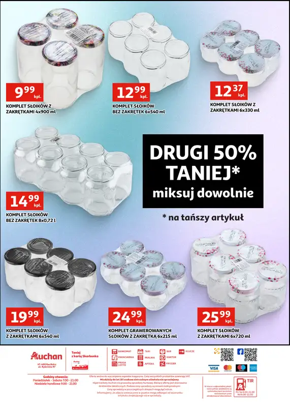 Auchan - gazetka promocyjna Gazetka Racibórz I Nasze promocje nie jadą na wakacje! od środy 15.07 do wtorku 28.07 - strona 23