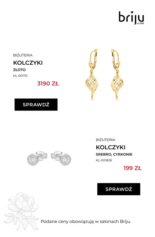 Briju - gazetka promocyjna Kolekcja Ślubna od wtorku 14.07 do niedzieli 02.08 - strona 16