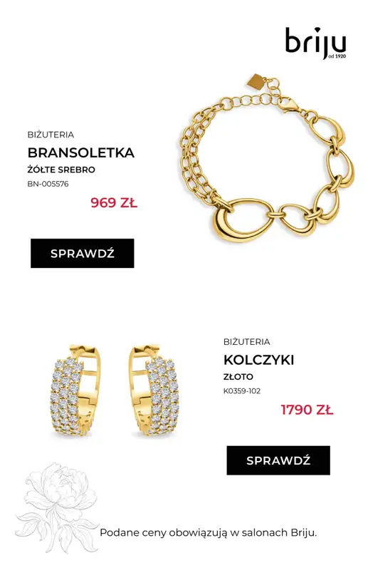 Briju - gazetka promocyjna Kolekcja Ślubna od wtorku 14.07 do niedzieli 02.08 - strona 15