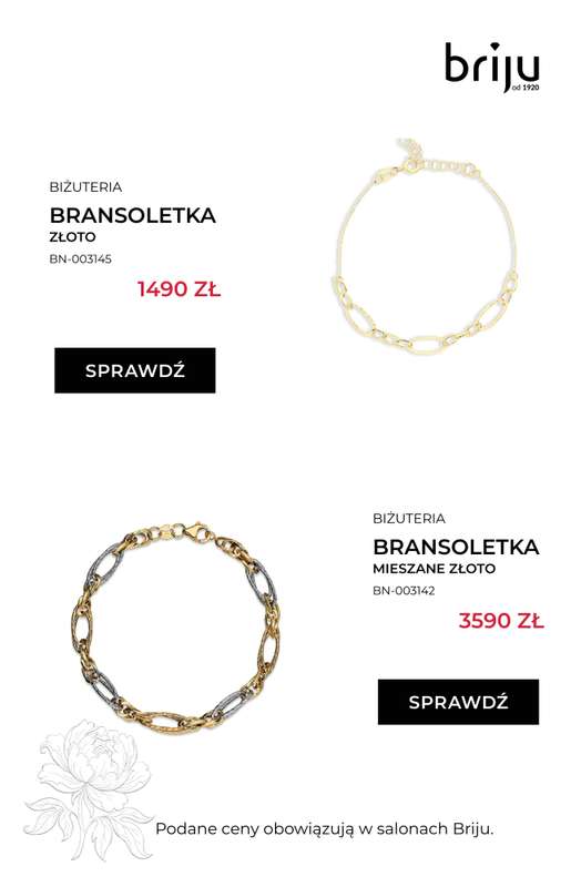 Briju - gazetka promocyjna Kolekcja Ślubna od wtorku 14.07 do niedzieli 02.08 - strona 9